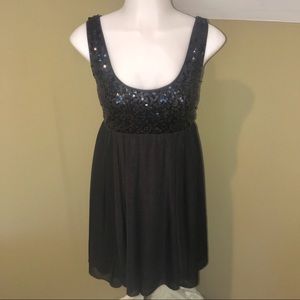 H&M Women’s Blk Sequin Cocktail/Formal Dress-SZ 8